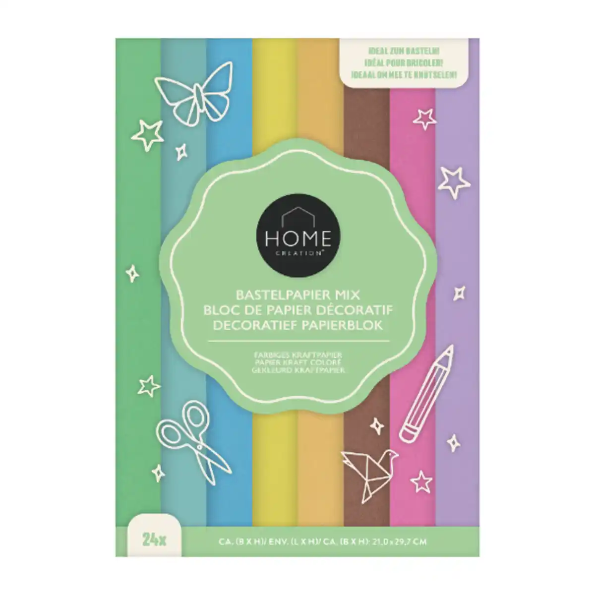 Bild 3 von HOME CREATION Bastelpapier-Mix