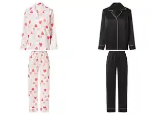 esmara® Damen Satin-Pyjama