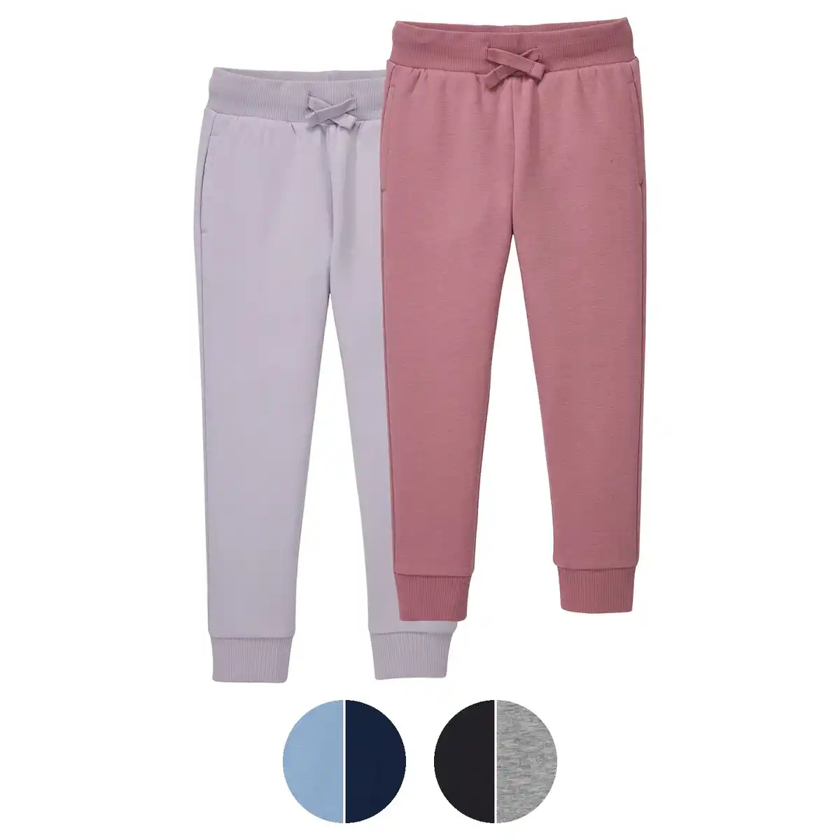 Bild 1 von LILY & DAN Kinder Jogginghose, 2er-Pack