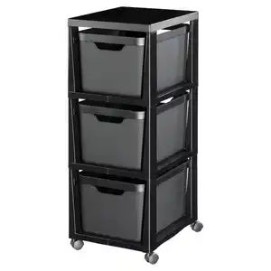 HOME CREATION Aufbewahrungsturm mit Rollen