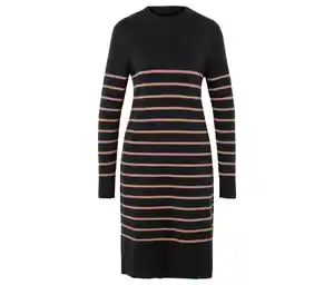Gestreiftes Strickkleid