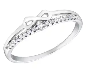 Amor Ring mit Infinity-Symbol