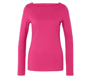 Langarmshirt, fuchsia