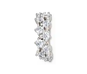 925 Silber Earcuff »Double Row«