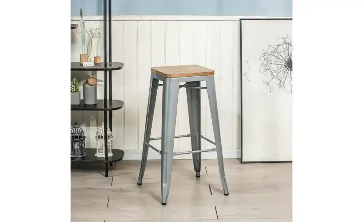 Bild 1 von Barhocker 4er-Set Tabnash