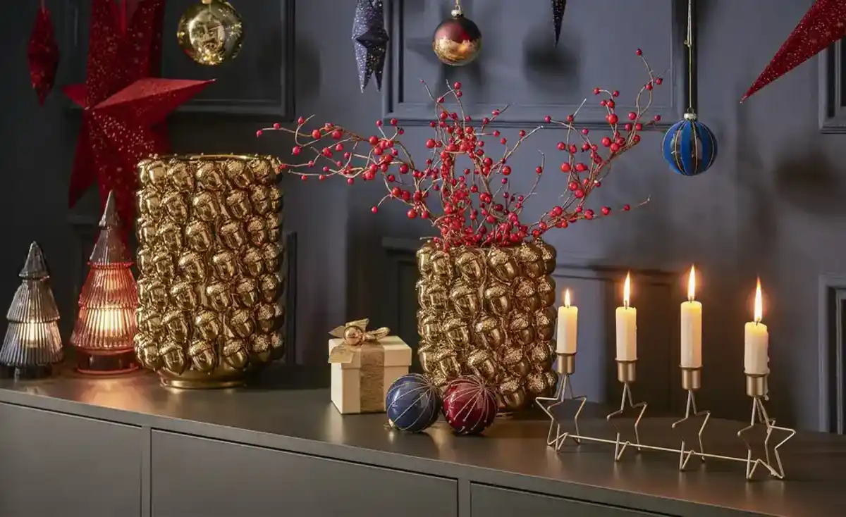 Bild 1 von HOME STORY Vase 3D Eicheln