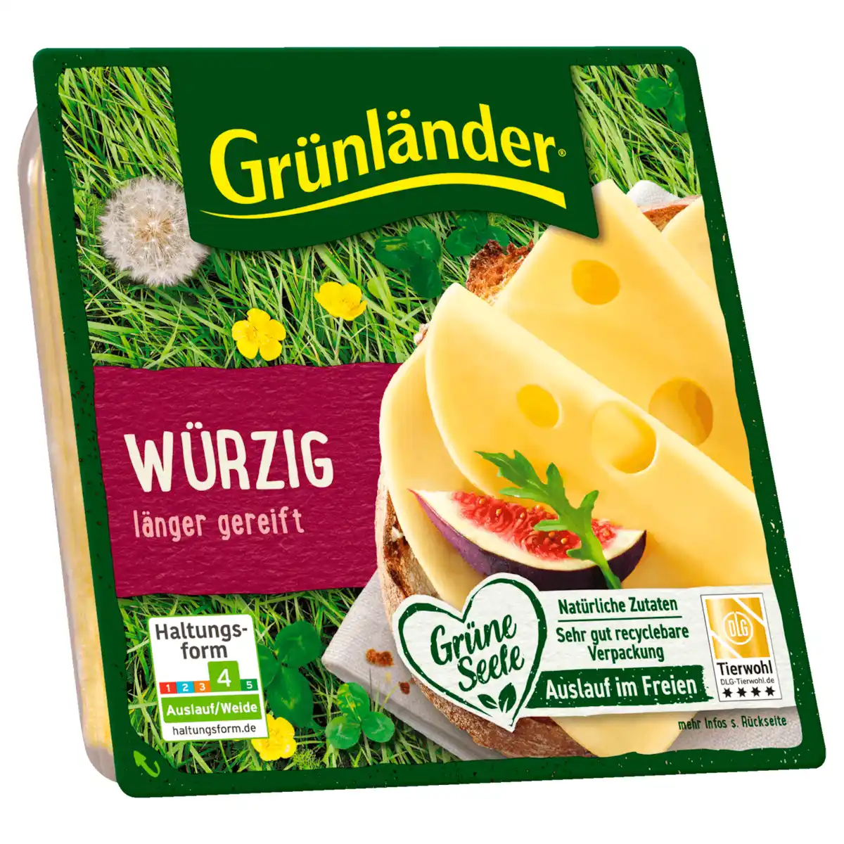Bild 1 von Grünländer Scheiben Würzig 140g