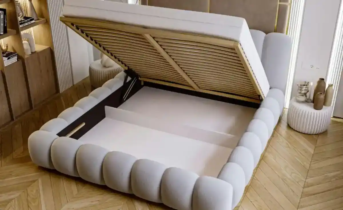 Bild 4 von Polsterbett mit Stauraum Avianna