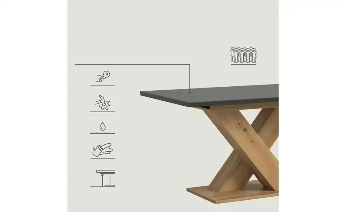 Bild 4 von Esstisch ausziehbar  Moritz