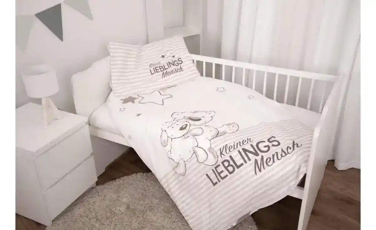 Bild 1 von Herding Bettwäsche-Set Kleiner Lieblingsmensch