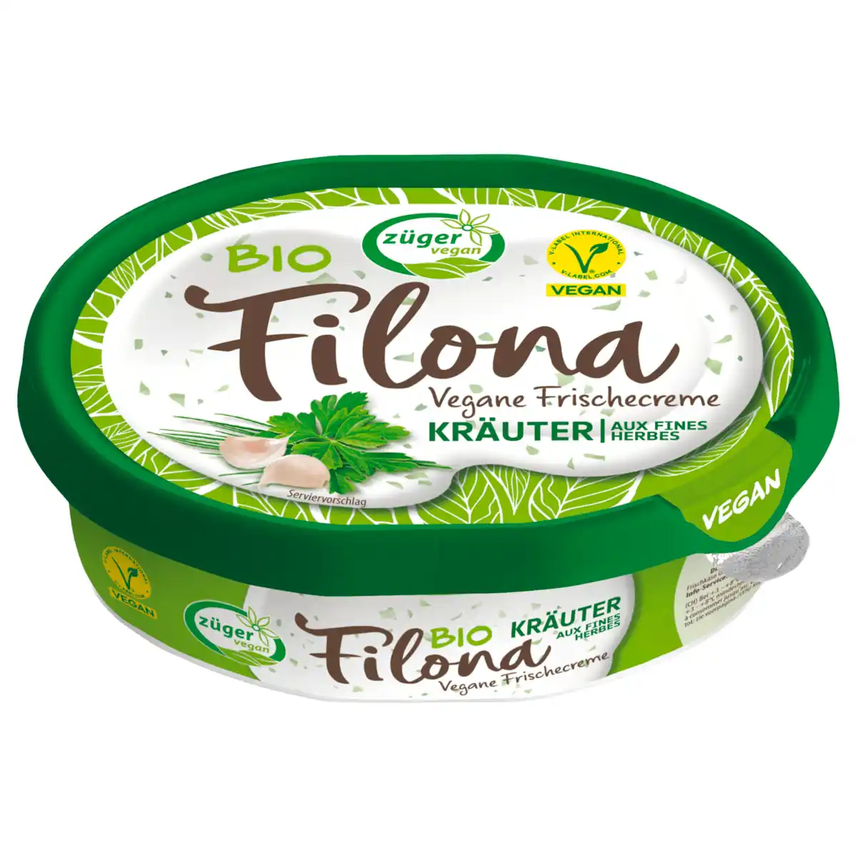 Bild 1 von Züger Filona Bio vegane Frischecreme Kräuter 150g
