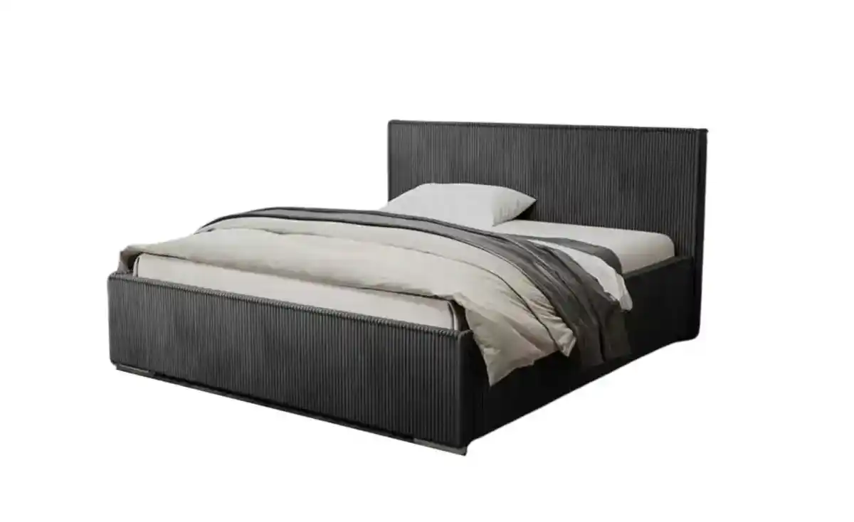 Bild 3 von Polsterbett mit Stauraum, Cordbezug Luis