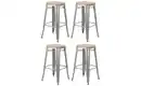 Bild 2 von Barhocker 4er-Set Tabnash