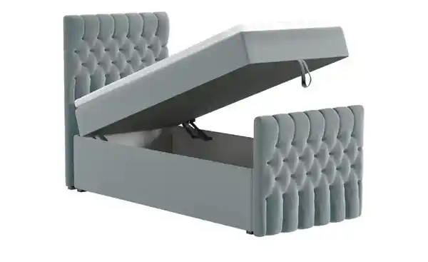 Bild 2 von Boxbett mit Bettkasten und Fußteil Belek King