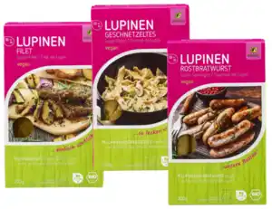 Lupinen- Spezialitäten
