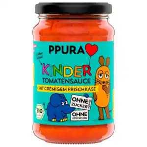 PPura Bio Kinder Tomatensoße mit Frischkäse 340g