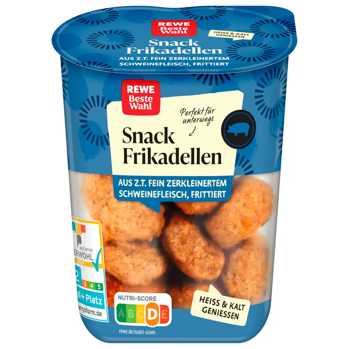 Bild 1 von REWE Beste Wahl Snack-Frikadellen Klassik 165g
