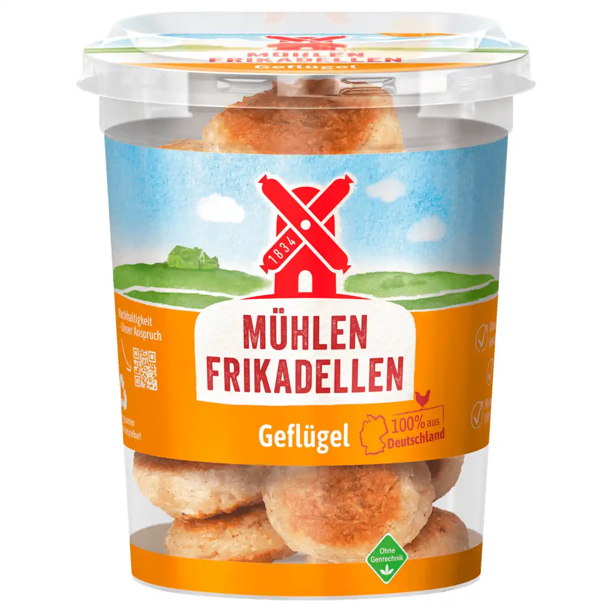 Bild 1 von Rügenwalder Mühle Mühlen-Frikadellen Geflügel 165g