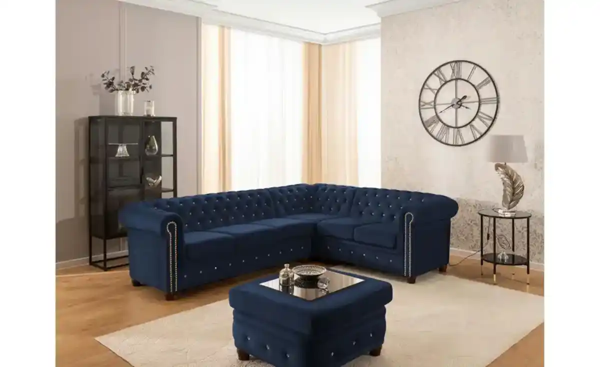 Bild 1 von S-STYLE Chesterfield Ecksofa Cleo Blink