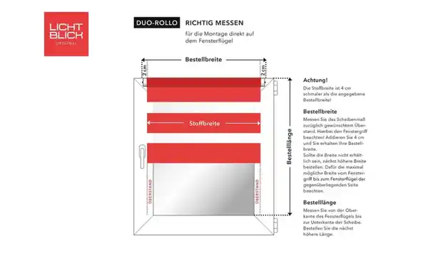 Bild 2 von Lichtblick Klemmfixrollo