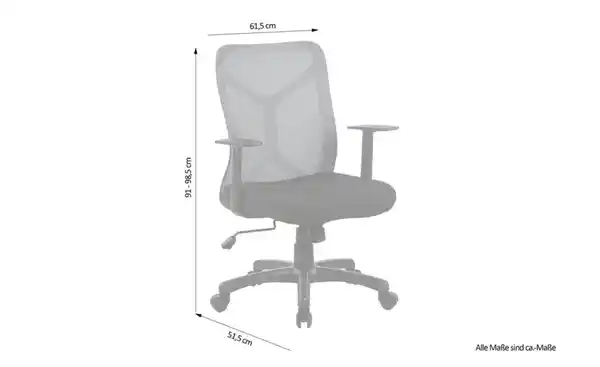 Bild 3 von by Living Bürodrehstuhl Bone