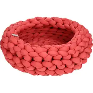 AniOne Flechtkorb Cuddly koralle XXS