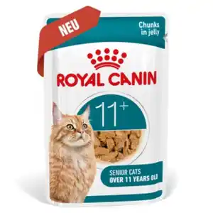 ROYAL CANIN Nassfutter Katze, Senior Ageing 11+, Gelee 12x85 g