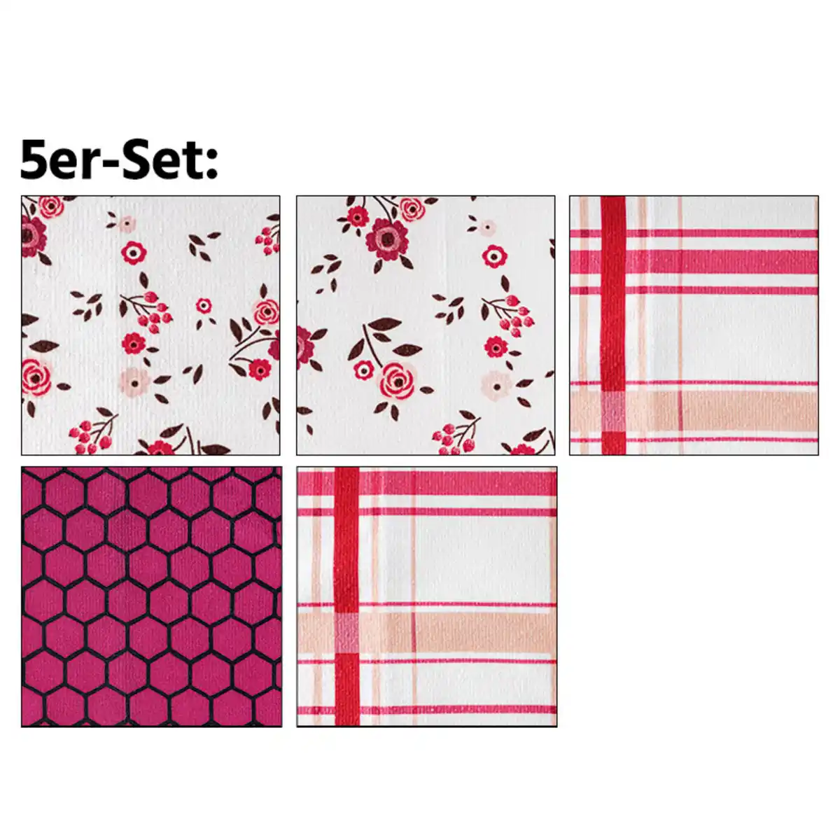 Bild 2 von Casa Royale XXL Mikrofaser-Geschirrtücher 5er-Set