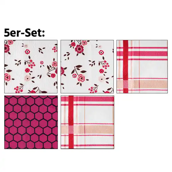 Bild 2 von Casa Royale XXL Mikrofaser-Geschirrtücher 5er-Set