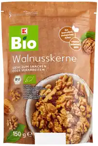 K-BIO Bio-Walnusskerne, 150-g-Beutel
