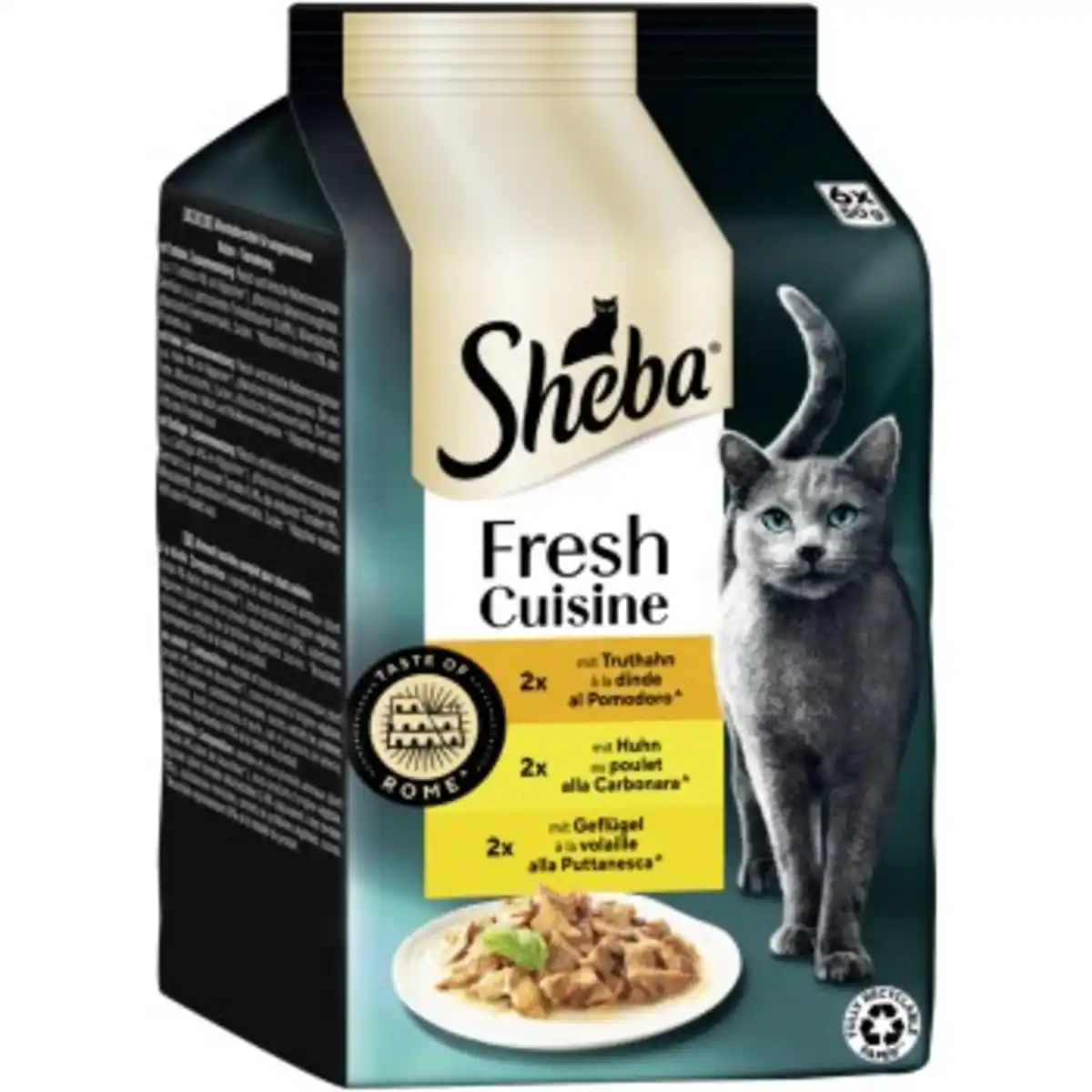Bild 1 von Sheba Fresh Cuisine Nassfutter Katze Adult, Multipack 36x50 g Taste of Rome