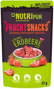NUTRIPUR Fruchtsnacks, 25-g-Packg.