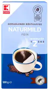 K-CLASSIC Röstkaffee naturmild, 500-g-Packg.