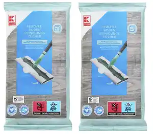 K-CLASSIC Bodenreinigungstücher feucht, 2-St.-Packg.