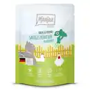 Bild 1 von MjAMjAM Nassfutter Katze Adult, Quetschie Chicks & Friends, Huhn und Brokkoli 6x300 g