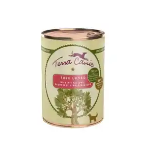Terra Canis Tree Lover Wild mit Kastanie, Brombeere & Waldkräutern 6x400g
