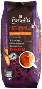 K-FAVOURITES Caffè Italiano, ganze Bohnen, 1-kg-Packg.