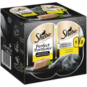 Sheba Perfect Portions Paté 6x37,5g Huhn