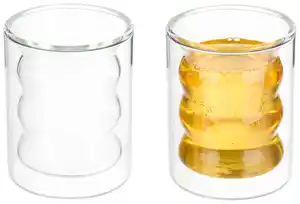 Cappuccino-Gläser »Bubble«, 2-St.-Packg.