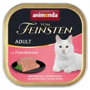 animonda Vom Feinsten Adult Putenherzen 32x100 g