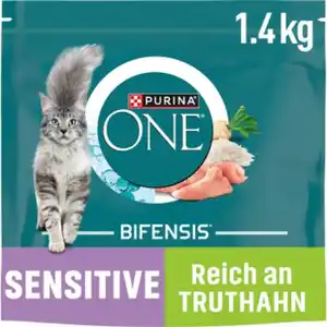 Purina ONE BIFENSIS Sensitive Truthahn und Reis 1,4 kg