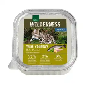 REAL NATURE WILDERNESS Nassfutter Katze, Adult True Country, Huhn und Lachs 16x100 g