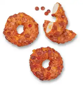 Pizza-Donut, Stück