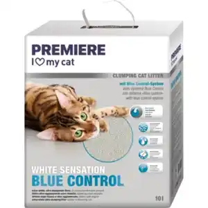 PREMIERE White Sensation blue control, Klumpstreu 10 l