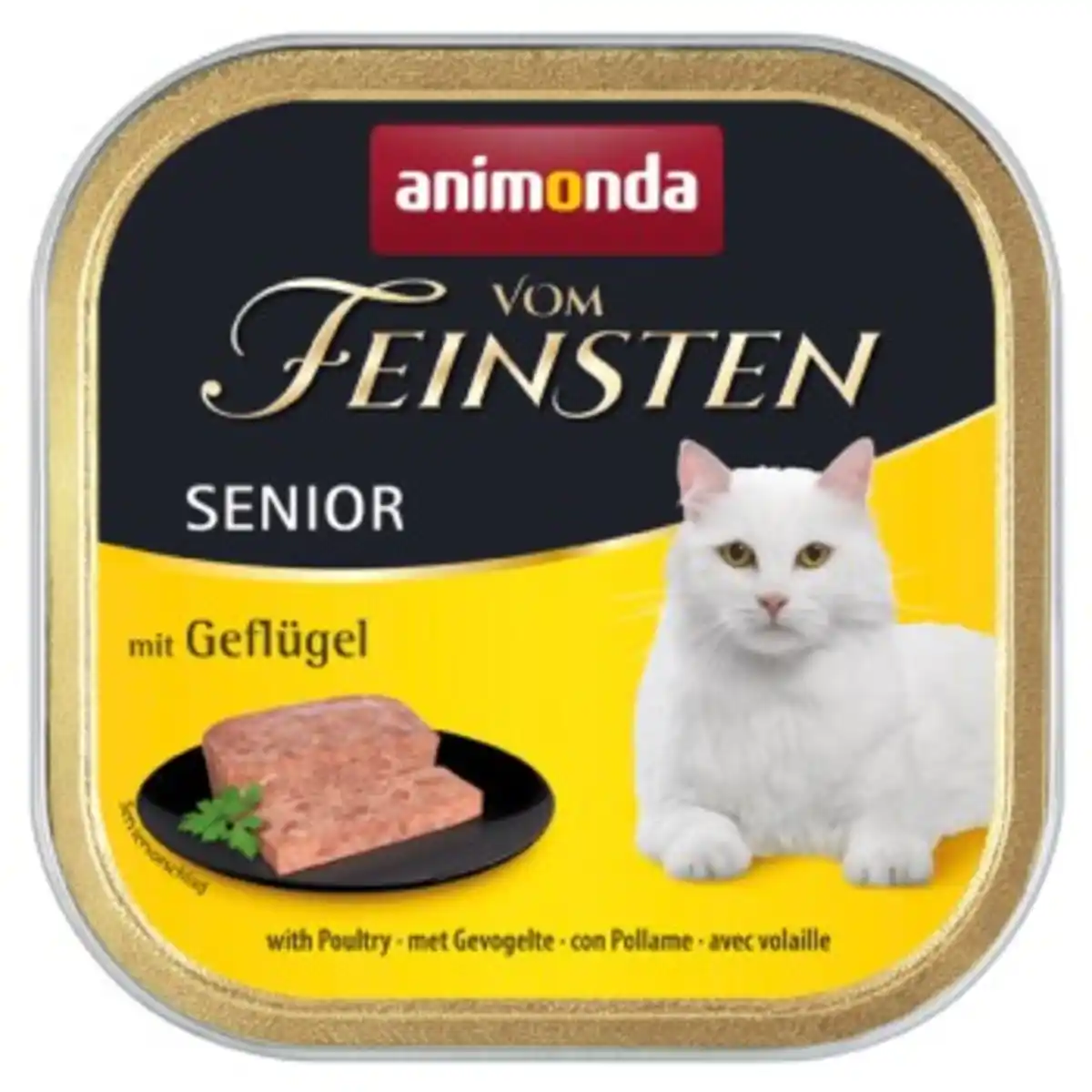 Bild 1 von animonda Vom Feinsten Senior Geflügel 32x100 g