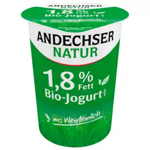 Andechser Natur Bio Jogurt mild 1,8% 500g
