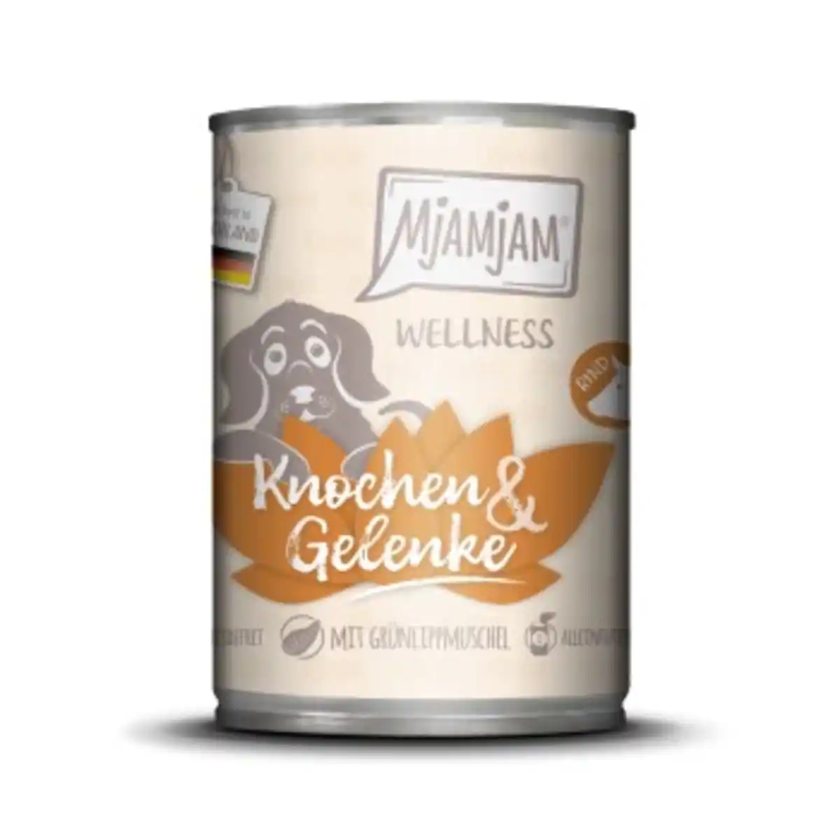 Bild 1 von MjAMjAM Nassfutter Hund Adult Knochen & Gelenke Rind 6x400 g