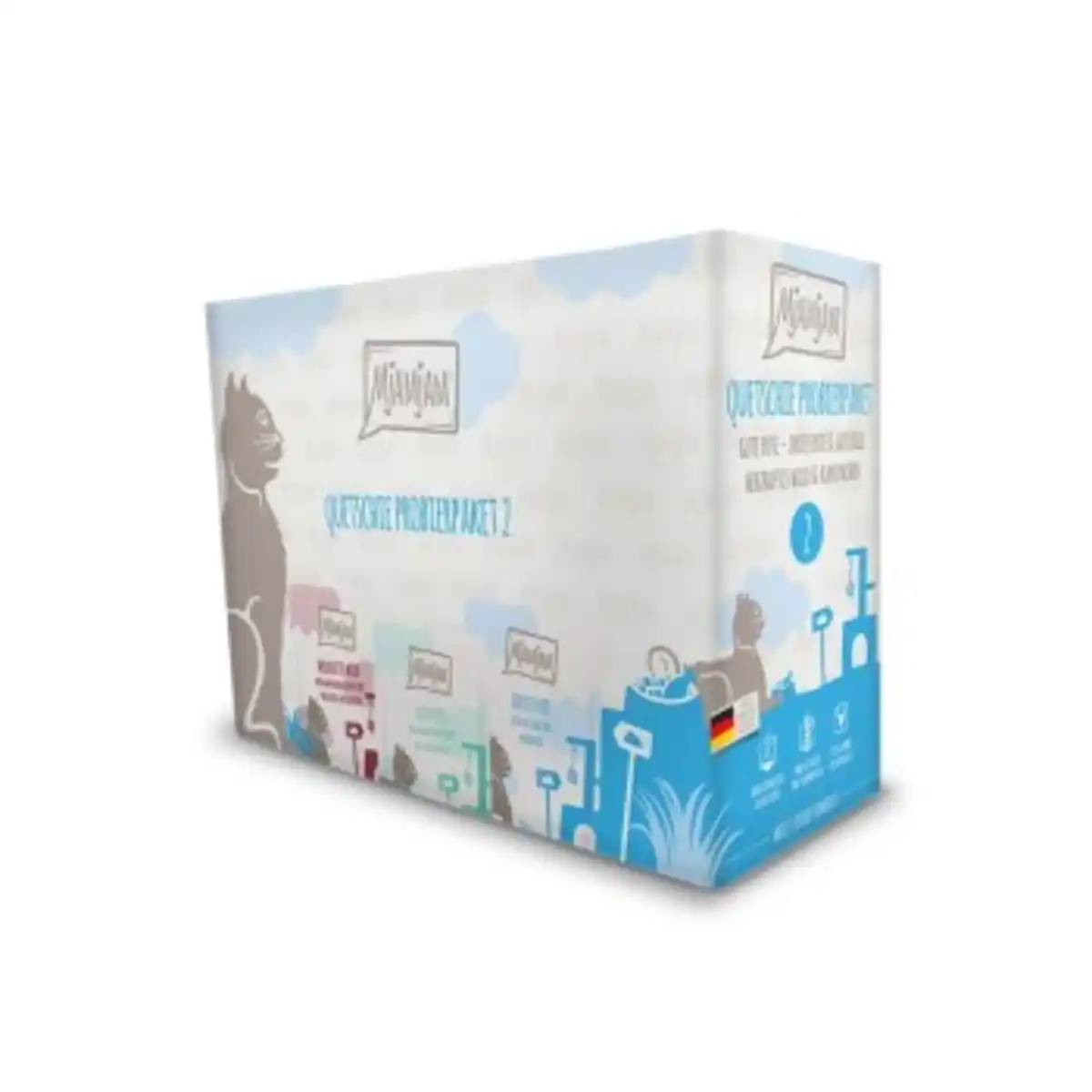 Bild 1 von MjAMjAM Nassfutter Katze Adult, Quetschie 12x125 g Mixpaket 2