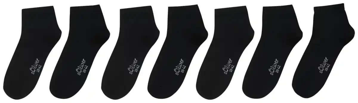 Bild 1 von S.OLIVER Quarter-Socken, 7 Paar