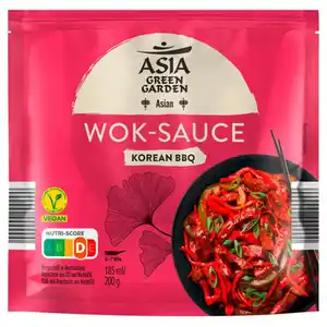 ASIA GREEN GARDEN Asia Wok-Saucen 200 g, Korean BBQ